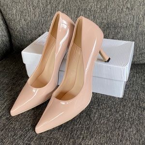 Brand new patent nude heels
